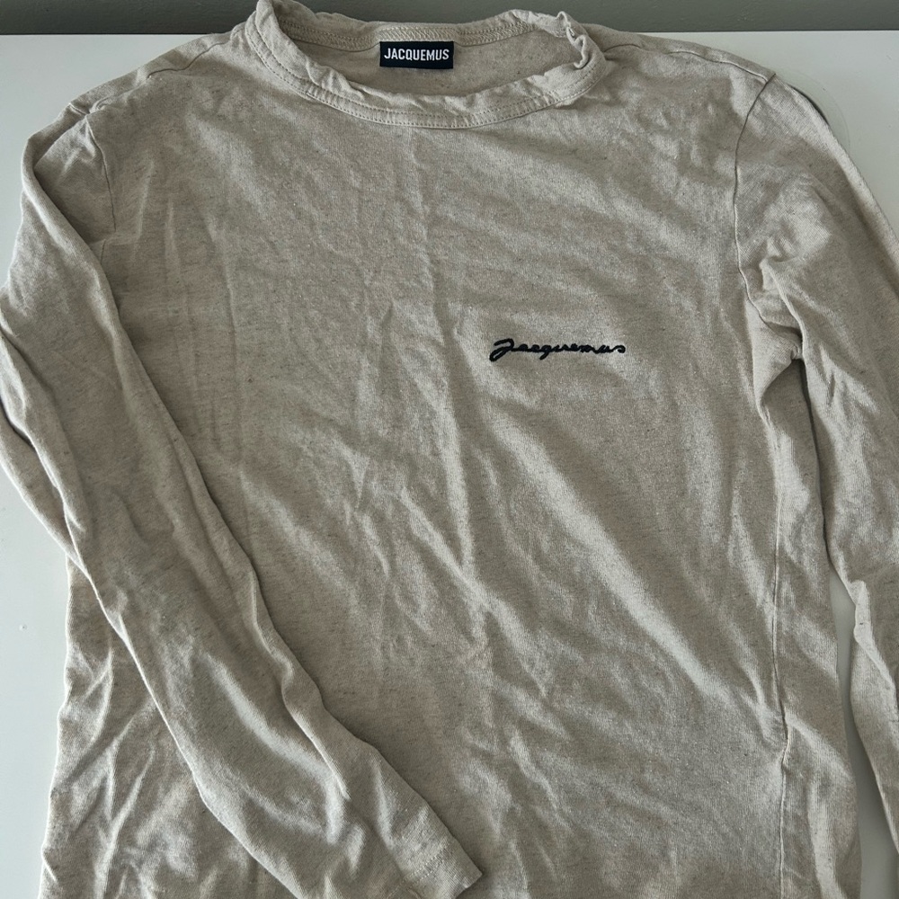Jacquemus Beige Long Sleeve Shirt